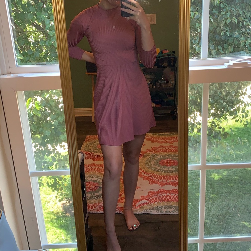 Cute Ribbed Dress